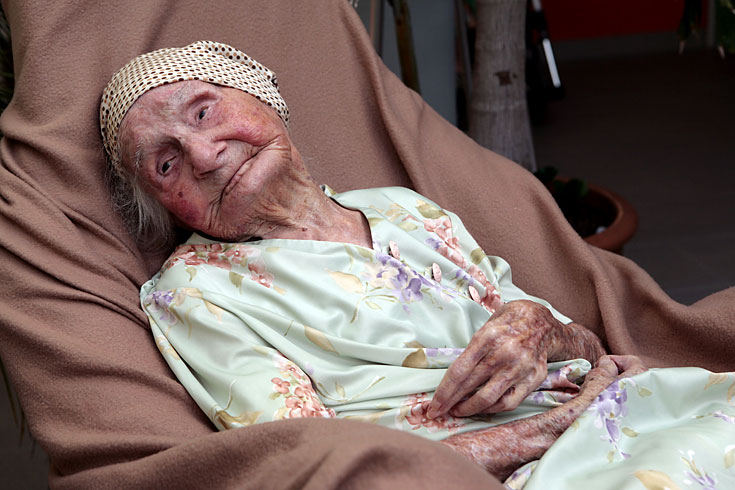 114 éves asszony, Gustavia, Saint-Barthélemy