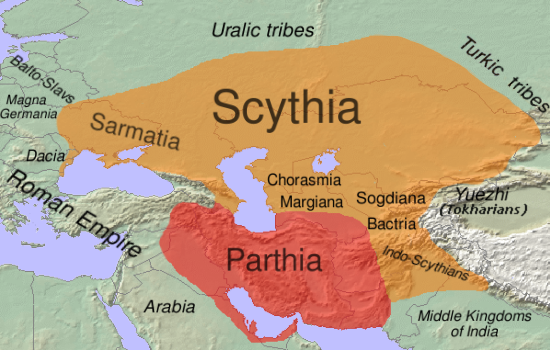 Scythia Parthia 100 BC