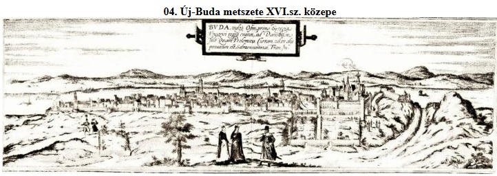 04. Új-Buda metszete XVI.sz. közepe