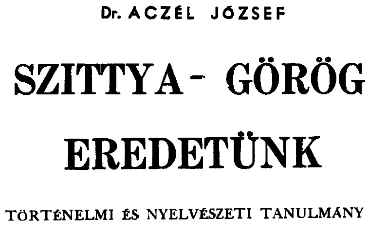 Dr. Aczél József 